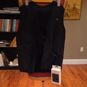 Black Heated Vest